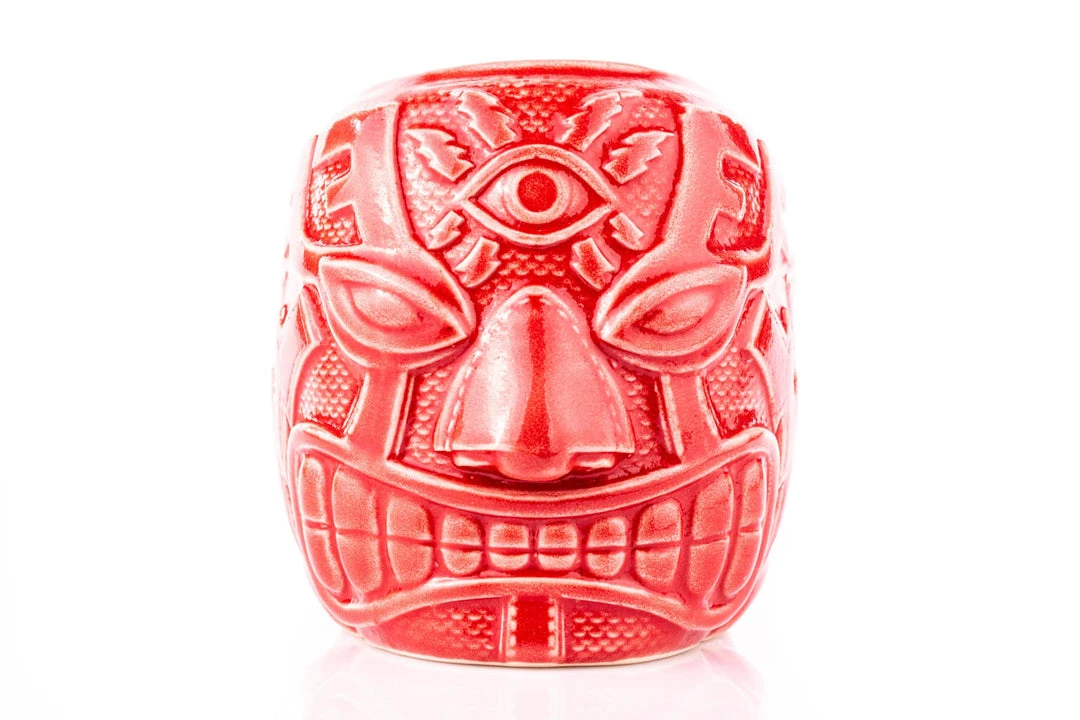 Mike Bonanno El Ojo Fantastico Tiki Mug – Furia Roja Variant Mike Bonanno El Ojo Fantastico Tiki Mug – Furia Roja Variant