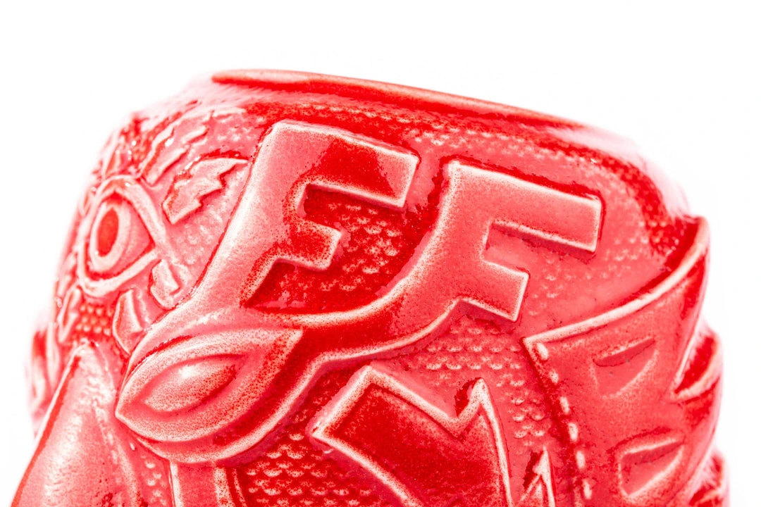 Mike Bonanno El Ojo Fantastico Tiki Mug – Furia Roja Variant Mike Bonanno El Ojo Fantastico Tiki Mug – Furia Roja Variant
