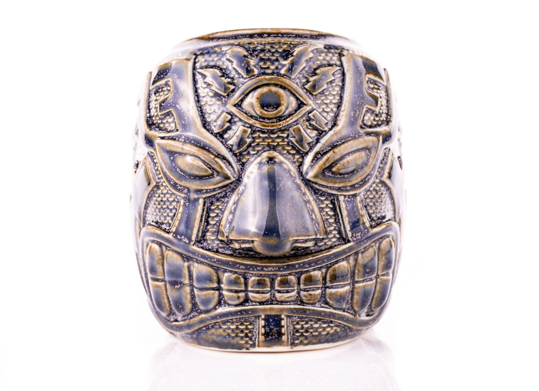 Mike Bonanno Tikis El Ojo Fantastico Tiki Mug - Fuego Azul Mike Bonanno Tikis El Ojo Fantastico Tiki Mug - Fuego Azul