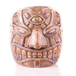 Mike Bonanno Tikis El Ojo Fantastico Tiki Mug - El Heroe Mugullado Variant 33 Mike Bonanno Tikis El Ojo Fantastico Tiki Mug - El Heroe Mugullado Variant