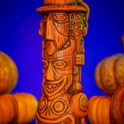 Mondo Tikis Lock, Shock, & Barrel Tiki Mug - Halloween Variant