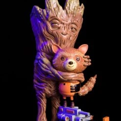 Mike Mitchell Rocket & Groot: Treehugger Vinyl Figure Exclusive Toys