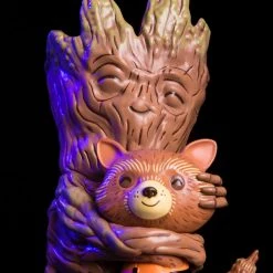 Mike Mitchell Rocket & Groot: Treehugger Vinyl Figure Exclusive Toys