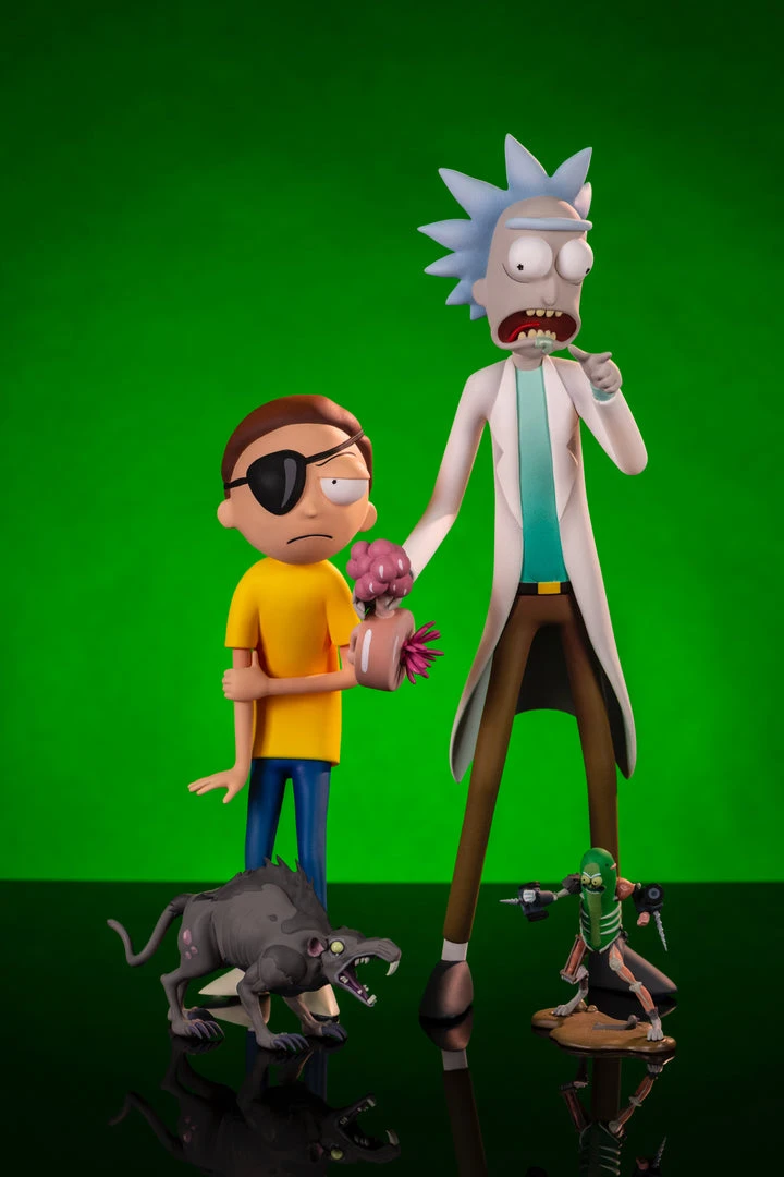 Mondo Toys Rick & Morty Exclusive Deluxe Figure Set Mondo Toys Rick & Morty Exclusive Deluxe Figure Set