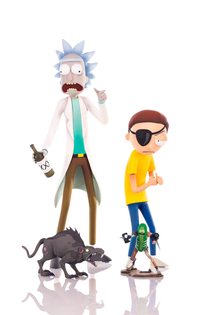 Mondo Toys Rick & Morty Exclusive Deluxe Figure Set Mondo Toys Rick & Morty Exclusive Deluxe Figure Set