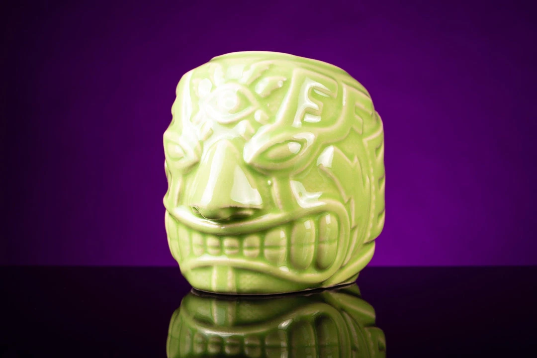Mike Bonanno El Ojo Fantastico Tiki Mug - Destructor Verde Variant Mike Bonanno El Ojo Fantastico Tiki Mug - Destructor Verde Variant