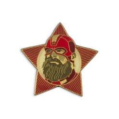 Matt Taylor Red Guardian Enamel Pin Enamel Pins