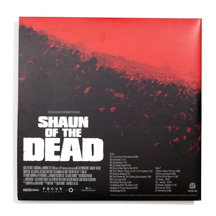 Daniel Mudford & Pete Woodhead Shaun Of The Dead Original Score LP ("Do You Want Anything From The Shop...?" Version B) Music Daniel Mudford & Pete Woodhead Shaun Of The Dead Original Score LP ("Do You Want Anything From The Shop...?" Version B) Music