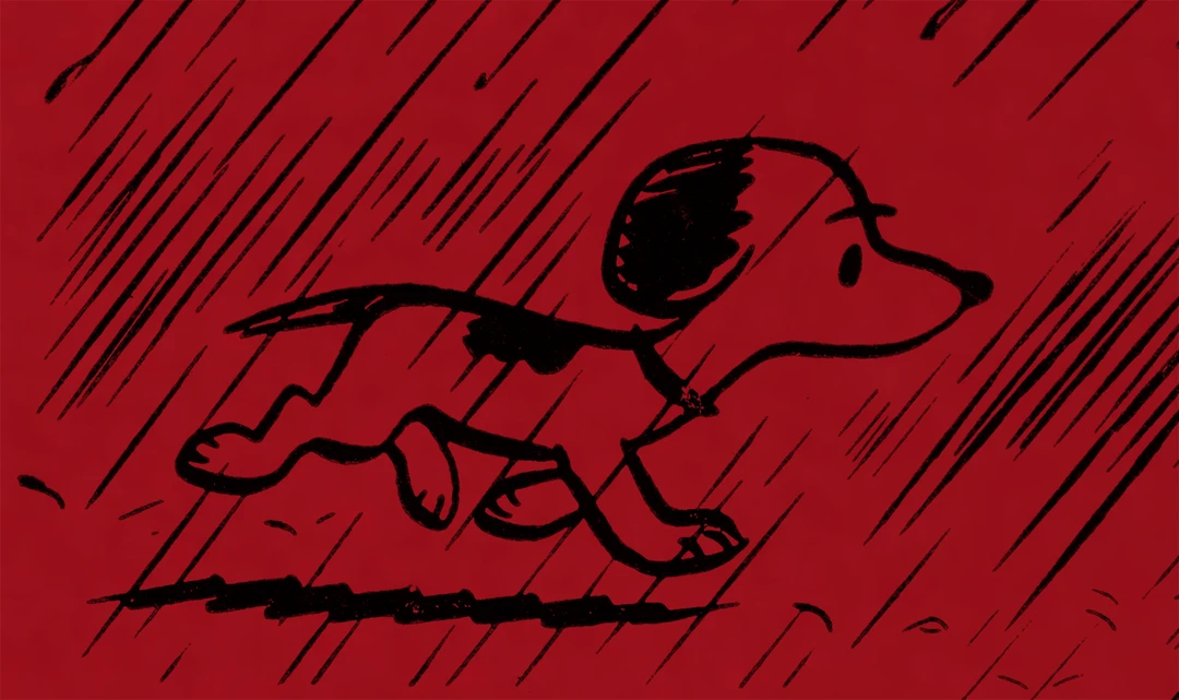 Charles Schulz Posters Peanuts Snoopy In Rain Poster Charles Schulz Posters Peanuts Snoopy In Rain Poster