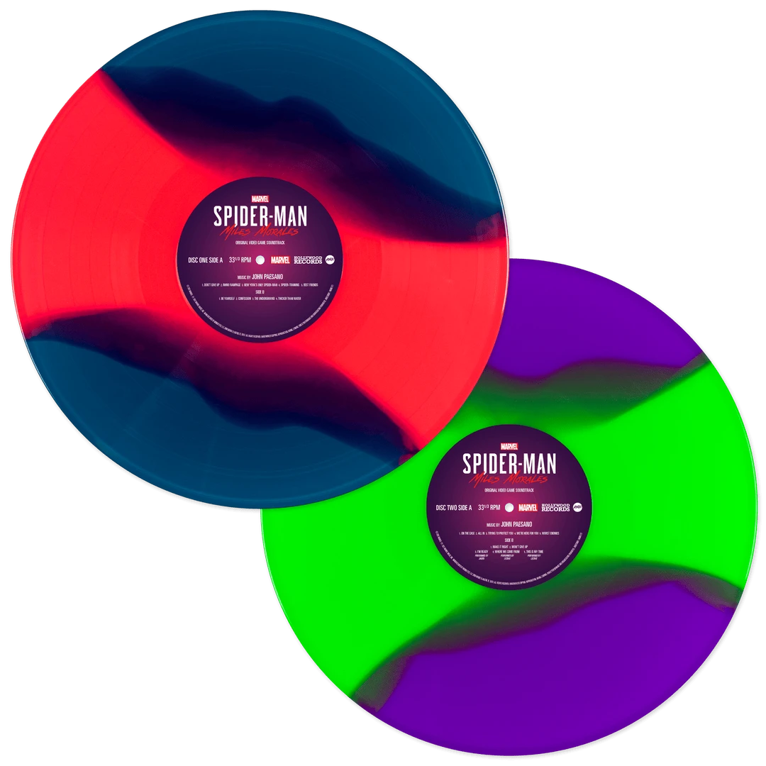 John Paesano Marvel's Spider-Man: Miles Morales - Original Video Game Soundtrack 2XLP John Paesano Marvel's Spider-Man: Miles Morales - Original Video Game Soundtrack 2XLP