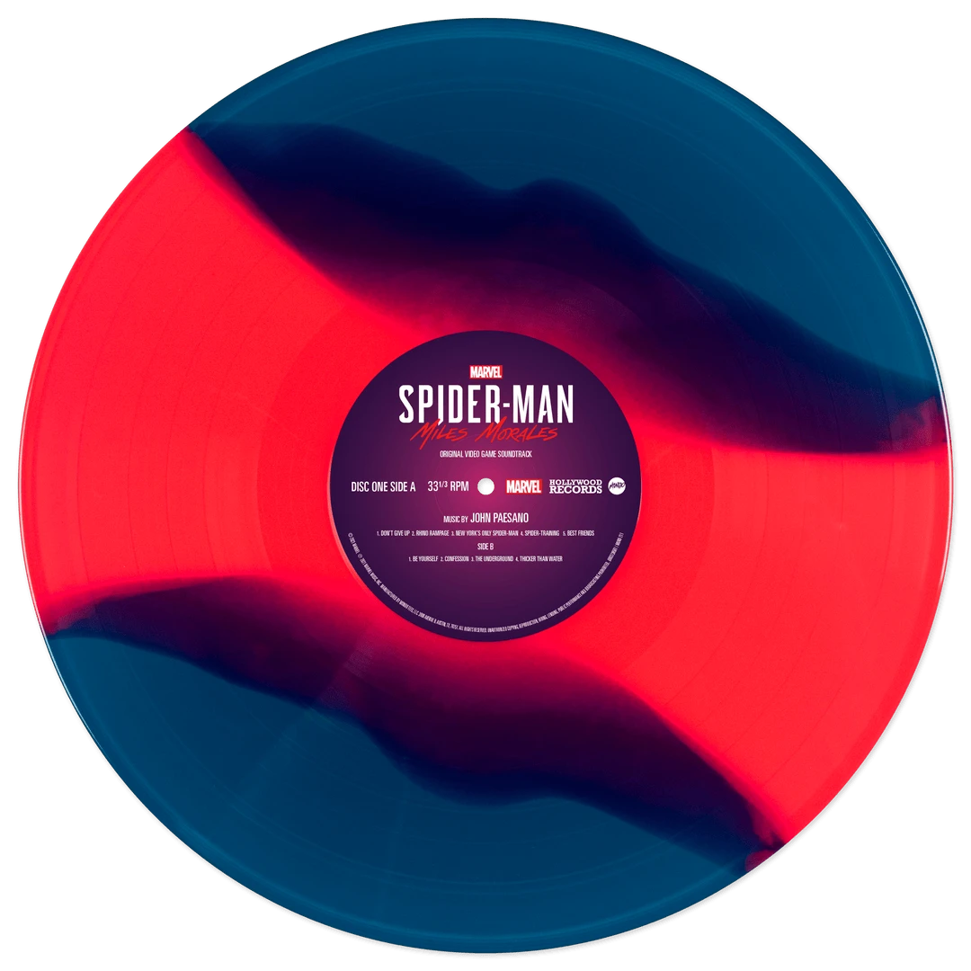 John Paesano Marvel's Spider-Man: Miles Morales - Original Video Game Soundtrack 2XLP John Paesano Marvel's Spider-Man: Miles Morales - Original Video Game Soundtrack 2XLP