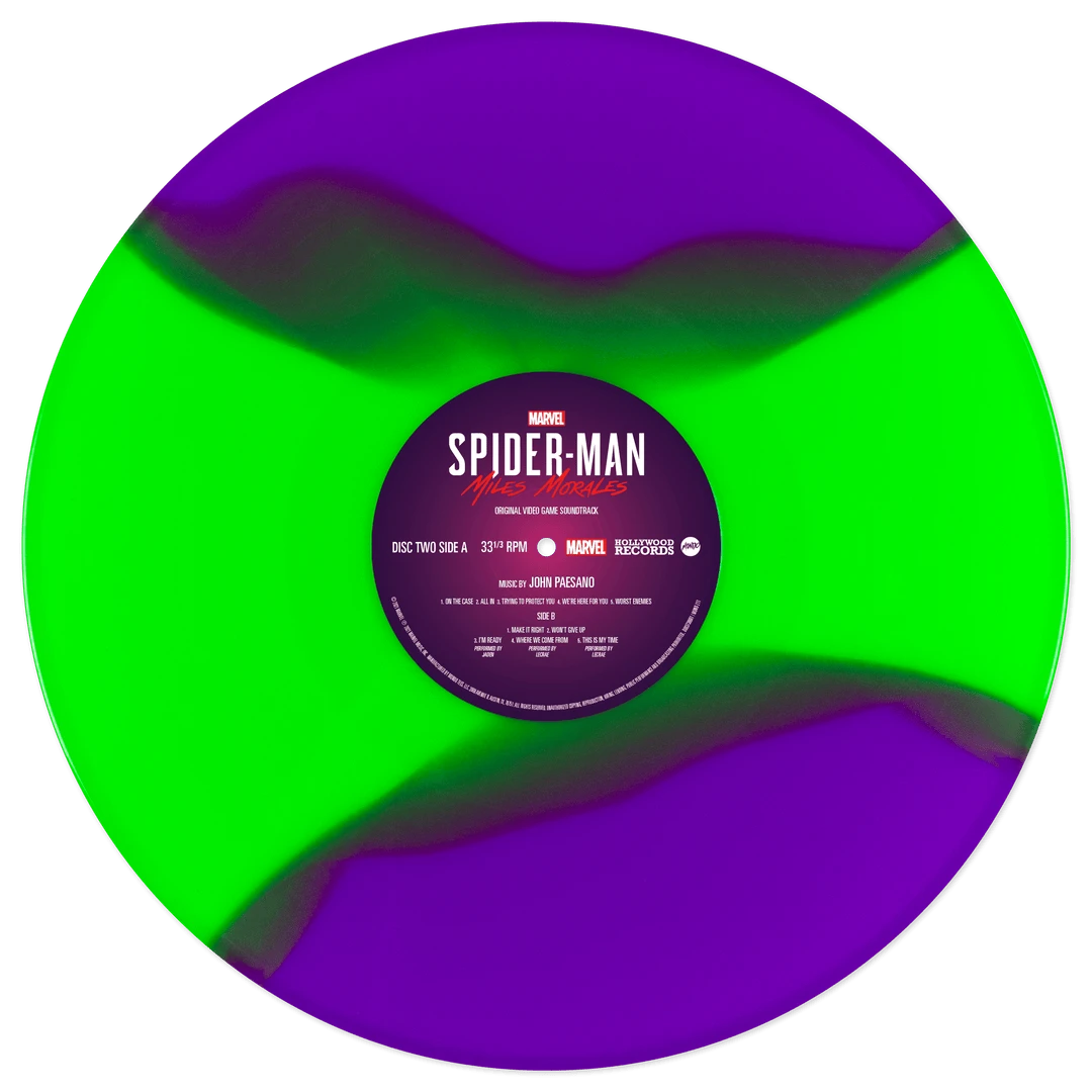 John Paesano Marvel's Spider-Man: Miles Morales - Original Video Game Soundtrack 2XLP John Paesano Marvel's Spider-Man: Miles Morales - Original Video Game Soundtrack 2XLP