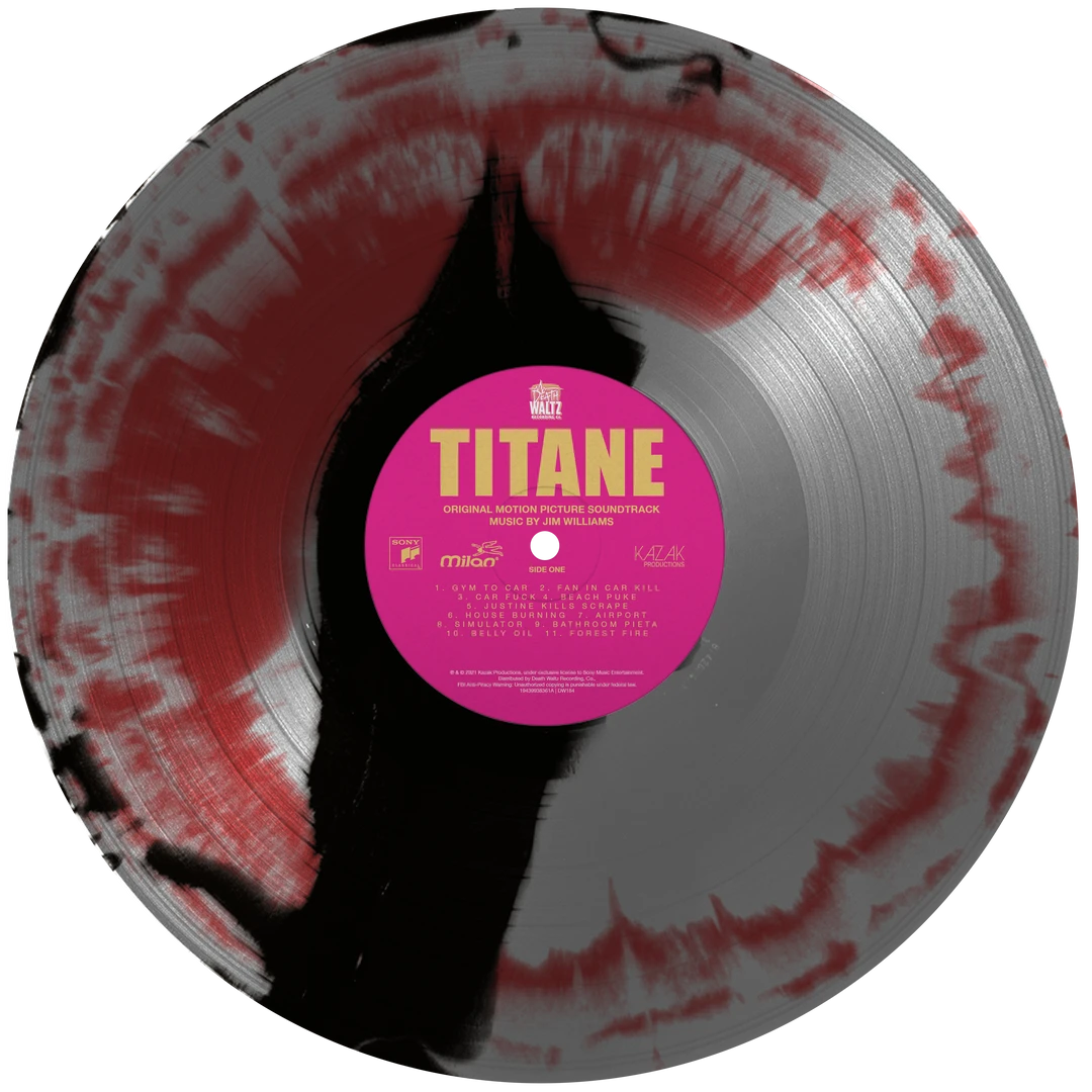 Jim Williams Music Titane - Original Motion Picture Soundtrack LP Jim Williams Music Titane - Original Motion Picture Soundtrack LP