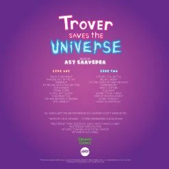 Asy Saavedra Music Trover Saves The Universe - Original Video Game Soundtrack LP 3 Asy Saavedra Music Trover Saves The Universe - Original Video Game Soundtrack LP