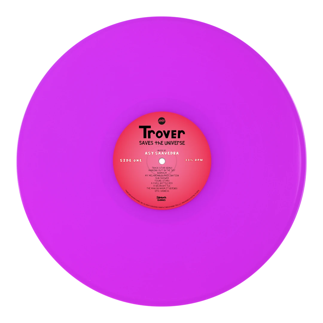 Asy Saavedra Music Trover Saves The Universe - Original Video Game Soundtrack LP Asy Saavedra Music Trover Saves The Universe - Original Video Game Soundtrack LP