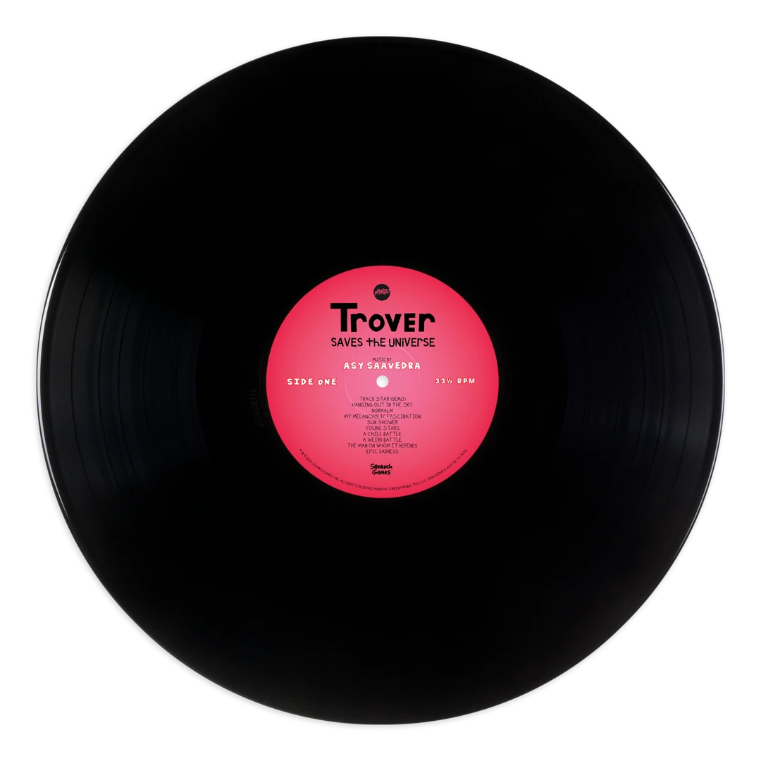 Asy Saavedra Music Trover Saves The Universe - Original Video Game Soundtrack LP Asy Saavedra Music Trover Saves The Universe - Original Video Game Soundtrack LP