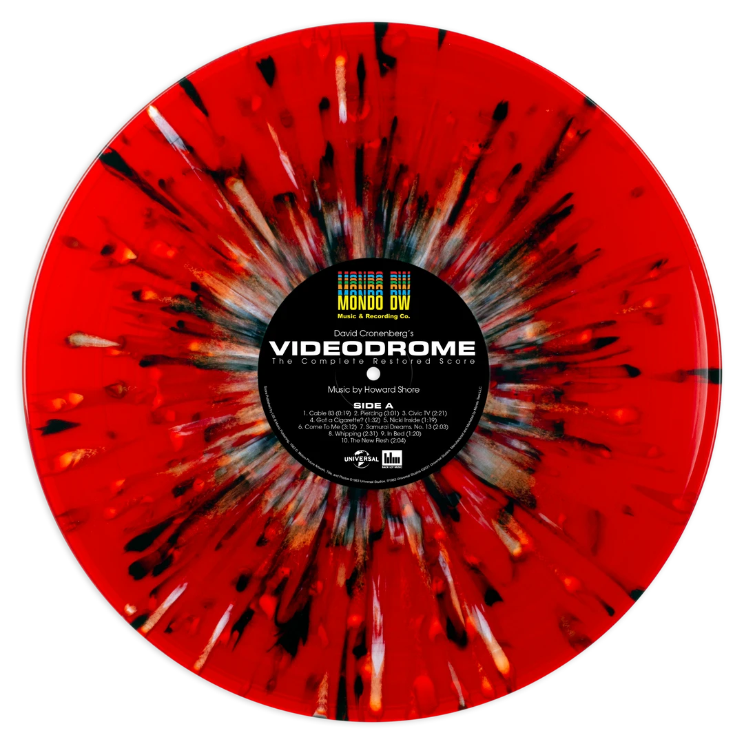 Howard Shore Videodrome - The Complete Restored Score LP Howard Shore Videodrome - The Complete Restored Score LP