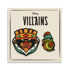 Dave Quiggle Enamel Pins Robin Hood - Prince John 2-Pin Set