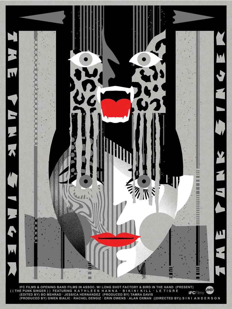 We Buy Your Kids Posters The Punk Singer (Silver Grey) Poster 1 We Buy Your Kids Posters The Punk Singer (Silver Grey) Poster