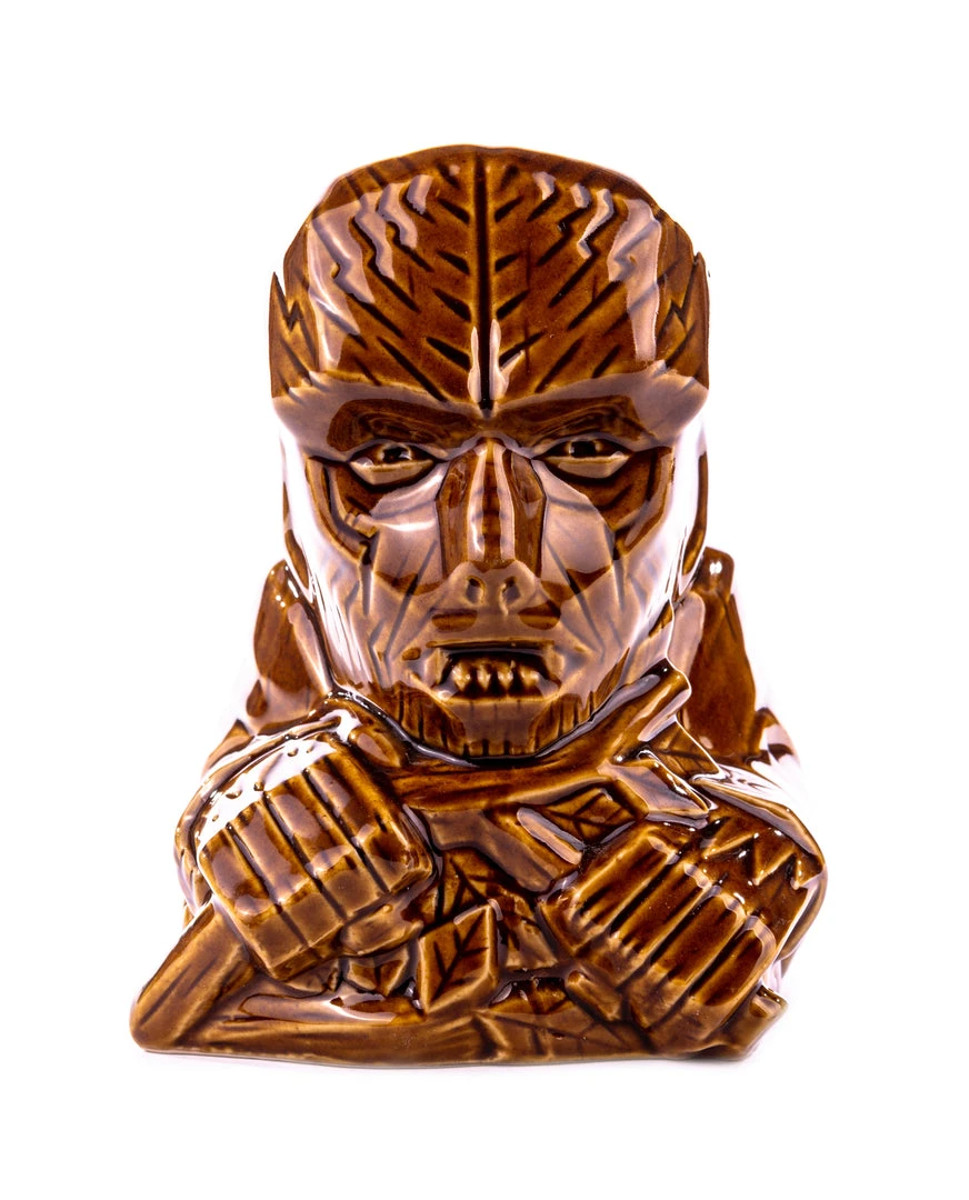 Mondo The Wolfman Tiki Mug - Alamo Brown Variant 1 Mondo The Wolfman Tiki Mug - Alamo Brown Variant