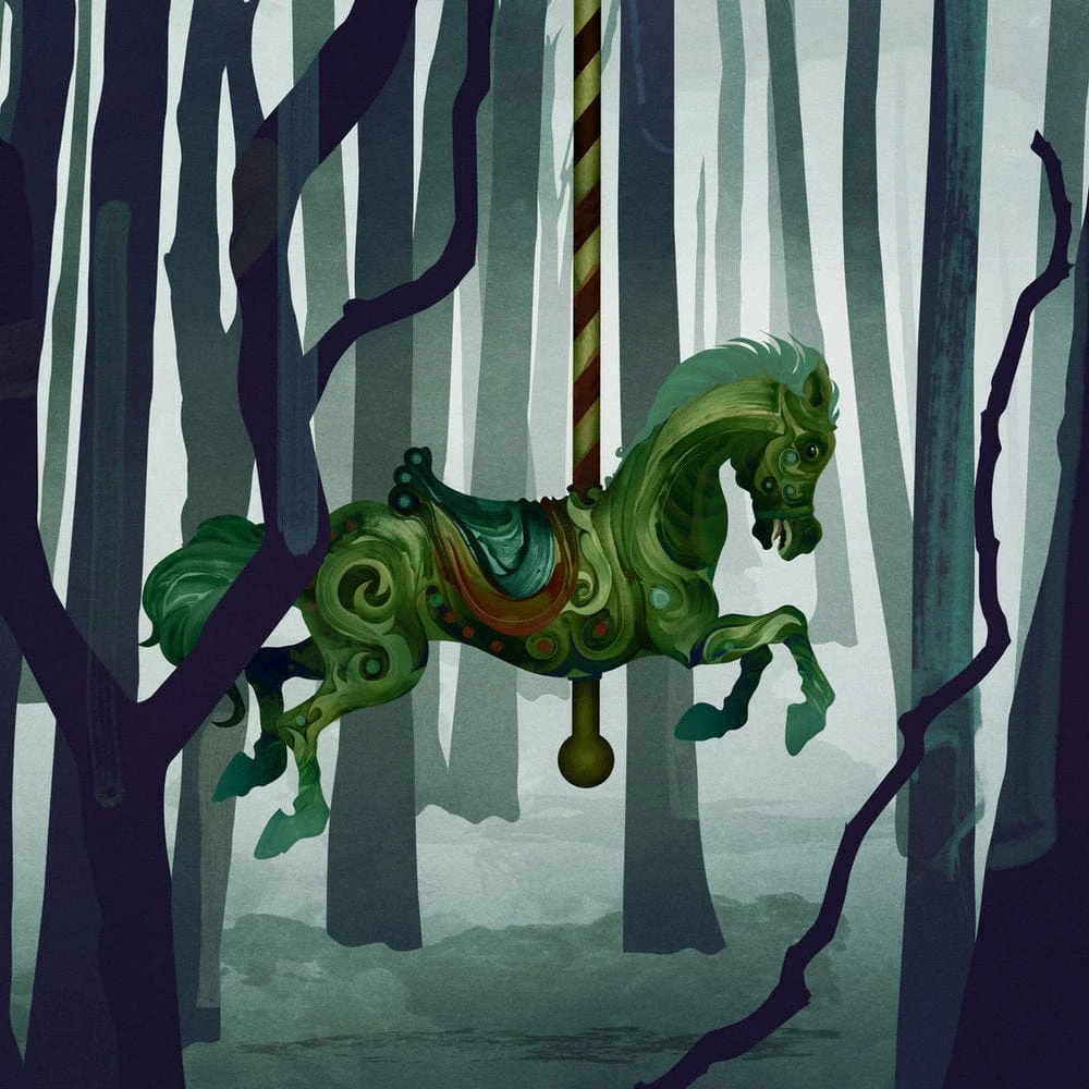 Alone In The Woods LP - Self Titled - BWR : CARBON Alone In The Woods LP - Self Titled - BWR : CARBON