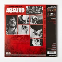 Carlo Maria Cordio Music Absurd (Rosso Sangue) Original Motion Picture Soundtrack 2XLP 11 Carlo Maria Cordio Music Absurd (Rosso Sangue) Original Motion Picture Soundtrack 2XLP