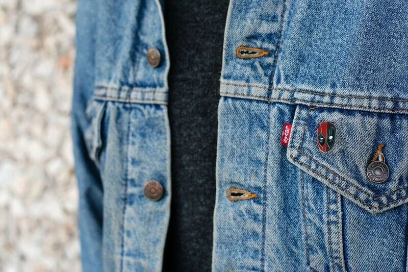 Tom Whalen Deadpool Enamel Pin Enamel Pins Tom Whalen Deadpool Enamel Pin Enamel Pins