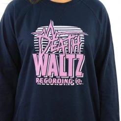 Mondo Death Waltz Navy Crew Neck Sweatshirt Apparel