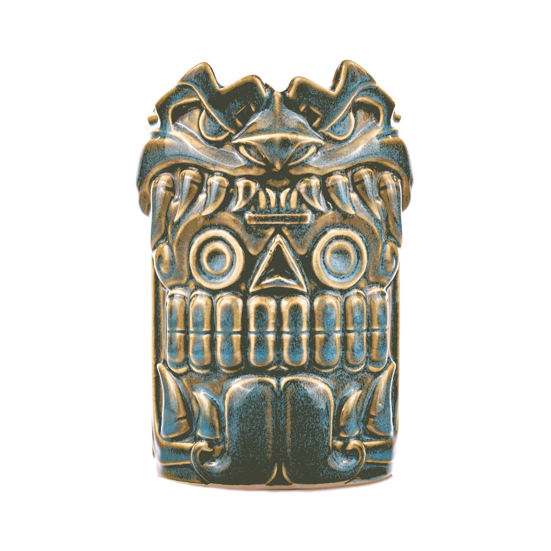 Urban Aztec Mouth Of The Serpent Designer Series Tiki Mug Urban Aztec Mouth Of The Serpent Designer Series Tiki Mug