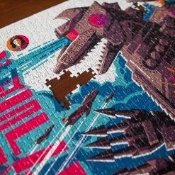 Tom Whalen Terror Of Mechagodzilla 1000-Piece Puzzle Toho Godzilla