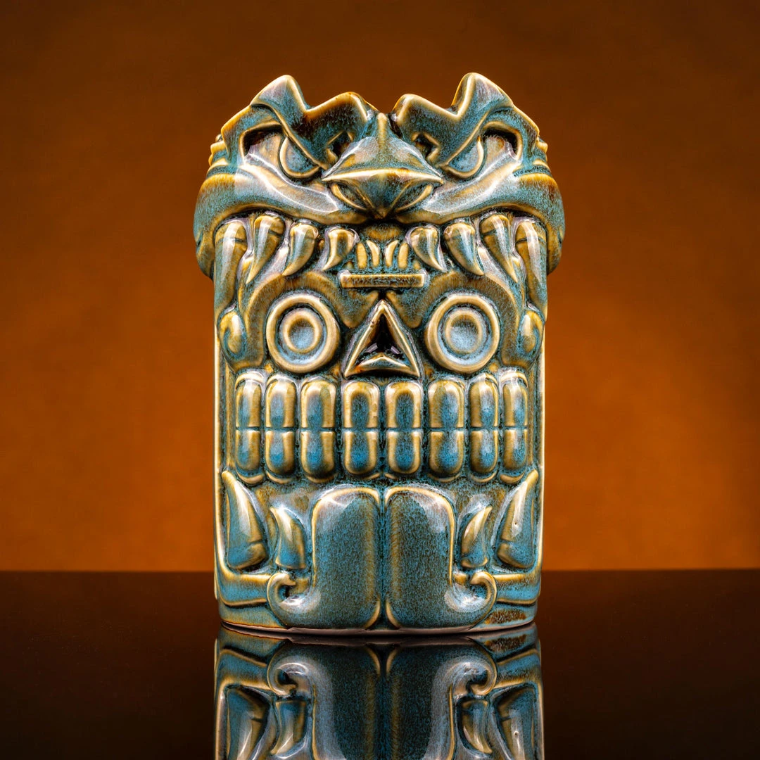 Urban Aztec Mouth Of The Serpent Designer Series Tiki Mug Urban Aztec Mouth Of The Serpent Designer Series Tiki Mug