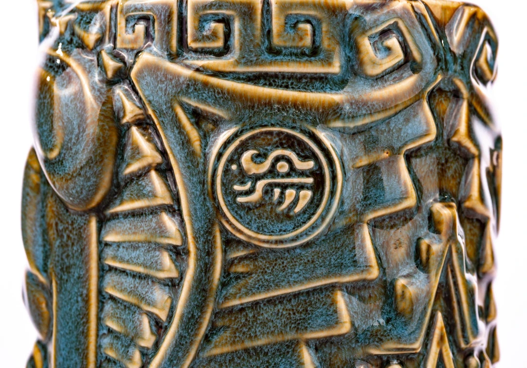 Urban Aztec Mouth Of The Serpent Designer Series Tiki Mug Urban Aztec Mouth Of The Serpent Designer Series Tiki Mug