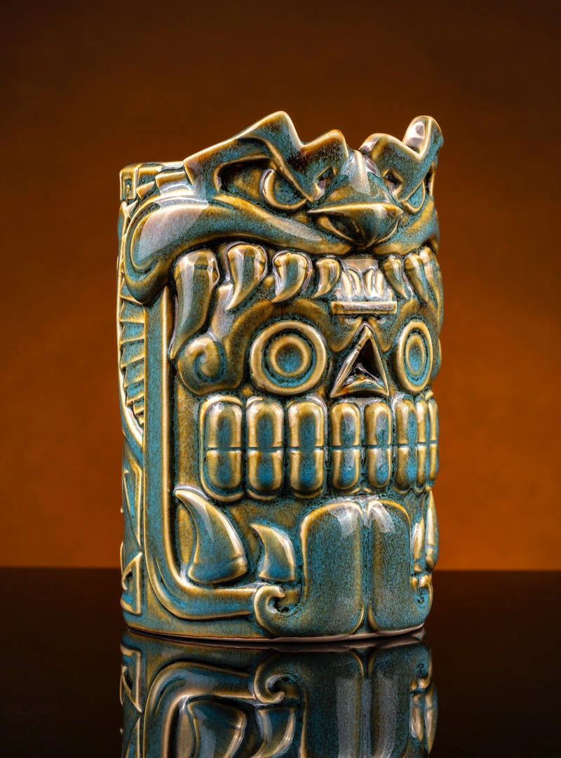 Urban Aztec Mouth Of The Serpent Designer Series Tiki Mug Urban Aztec Mouth Of The Serpent Designer Series Tiki Mug