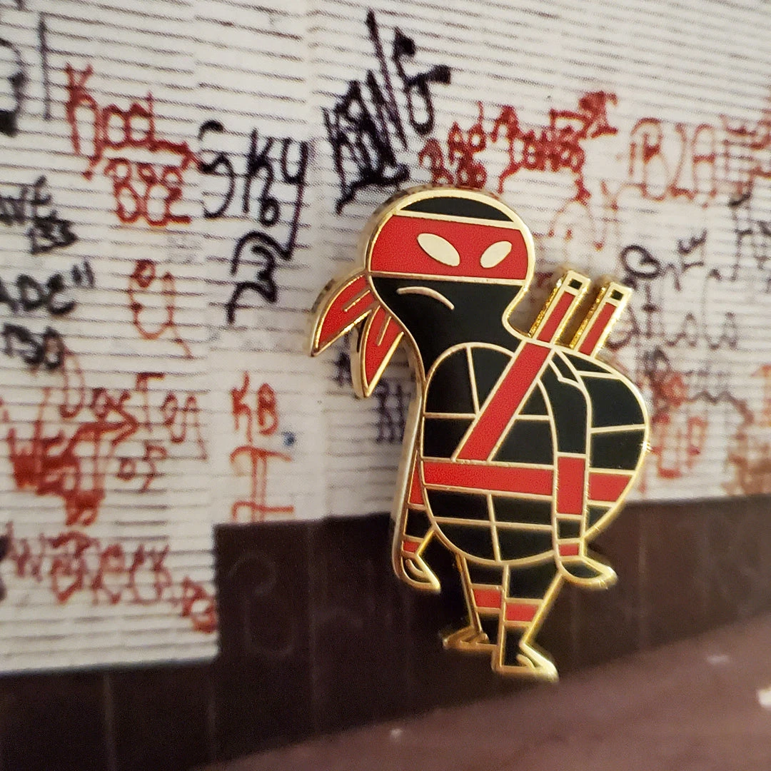 Andrew Kolb TMNT – Leonardo Enamel Pin Enamel Pins 2 Andrew Kolb TMNT – Leonardo Enamel Pin Enamel Pins