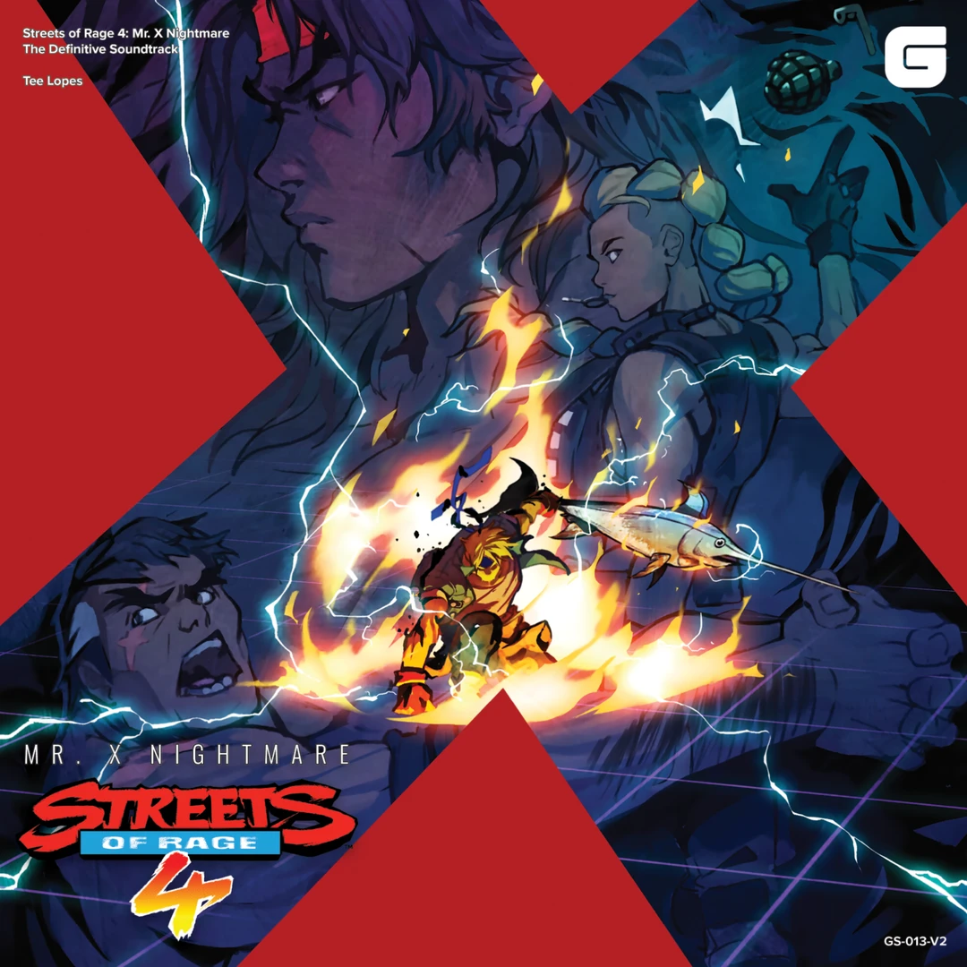 Tee Lopes Streets Of Rage 4: Mr. X Nightmare The Definitive Soundtrack LP Music Tee Lopes Streets Of Rage 4: Mr. X Nightmare The Definitive Soundtrack LP Music